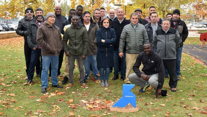 Empleados del servicio este martes. /Ayto.
