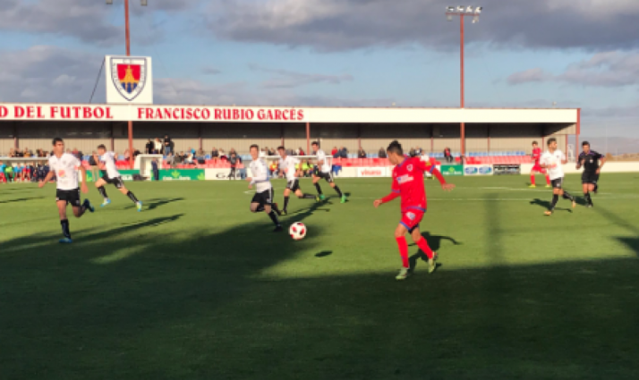 Instante del Numancia B- Gimnástica Segoviana. /Tw