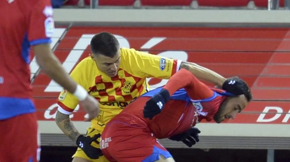 Numancia-Nàstic, en Los Pajaritos. LaLiga 