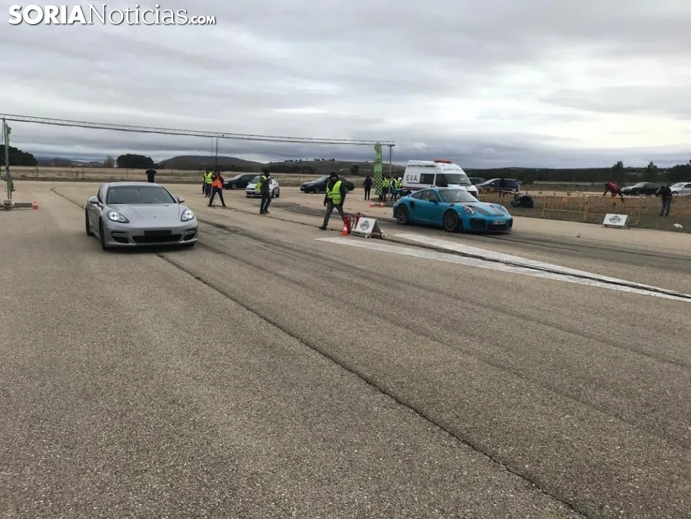 Se ha disputado en el Aeródromo de Garray la ½ milla, 804 metros. SN