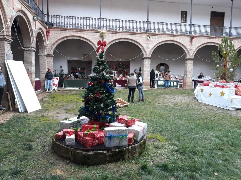 Una imagen de la jornada solidaria en Almazán. 