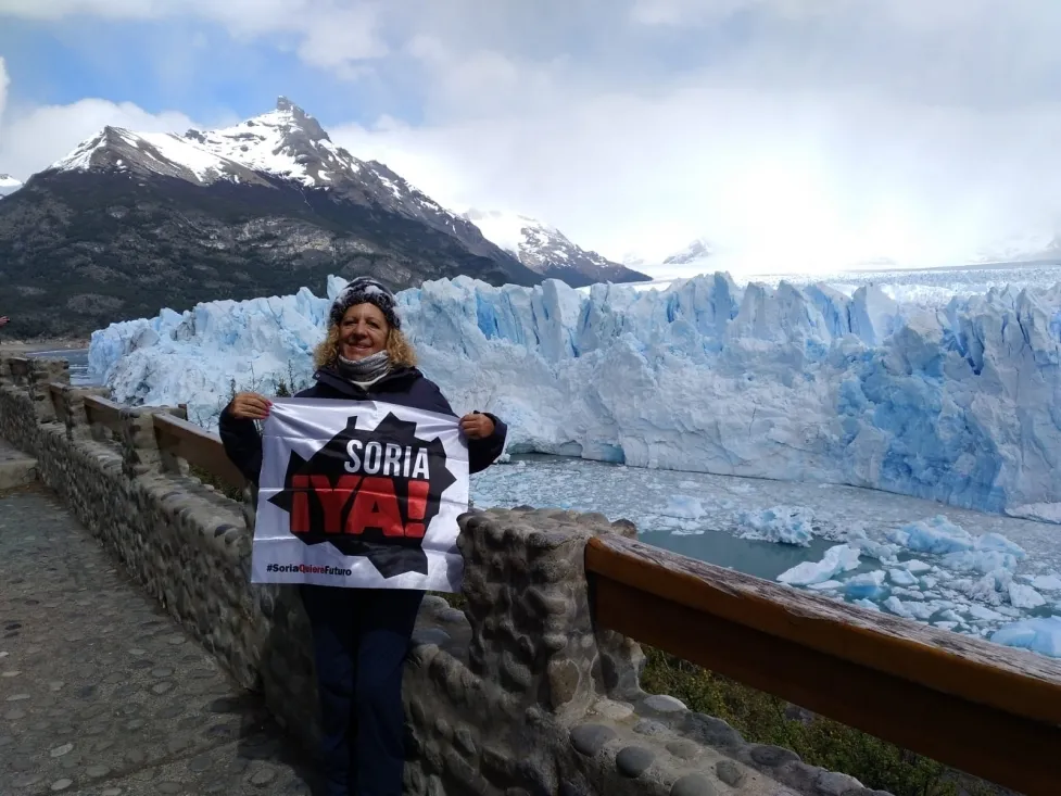 Foto 7 - Los sorianos hacen ondear la bandera de Soria Ya en los 5 continentes