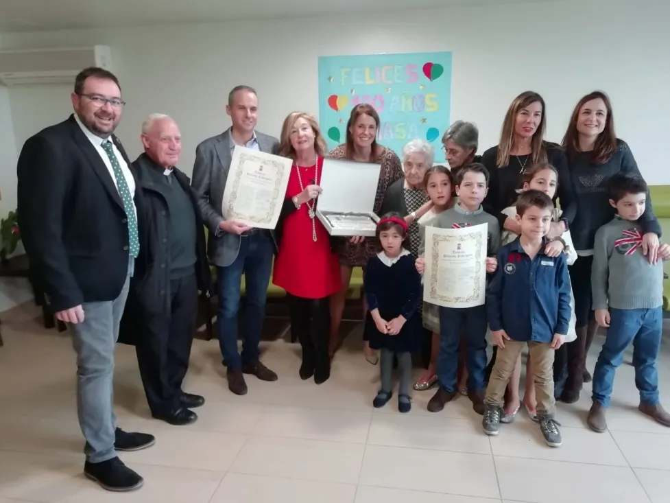 Una imagen del homenaje. 