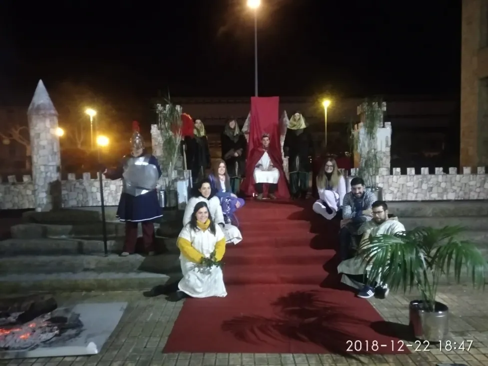 Belén viviente de Ólvega.