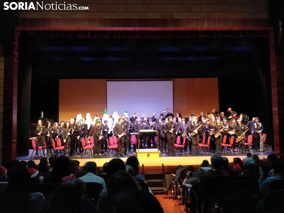 Concierto benéfico de la Banda de Soria. 
