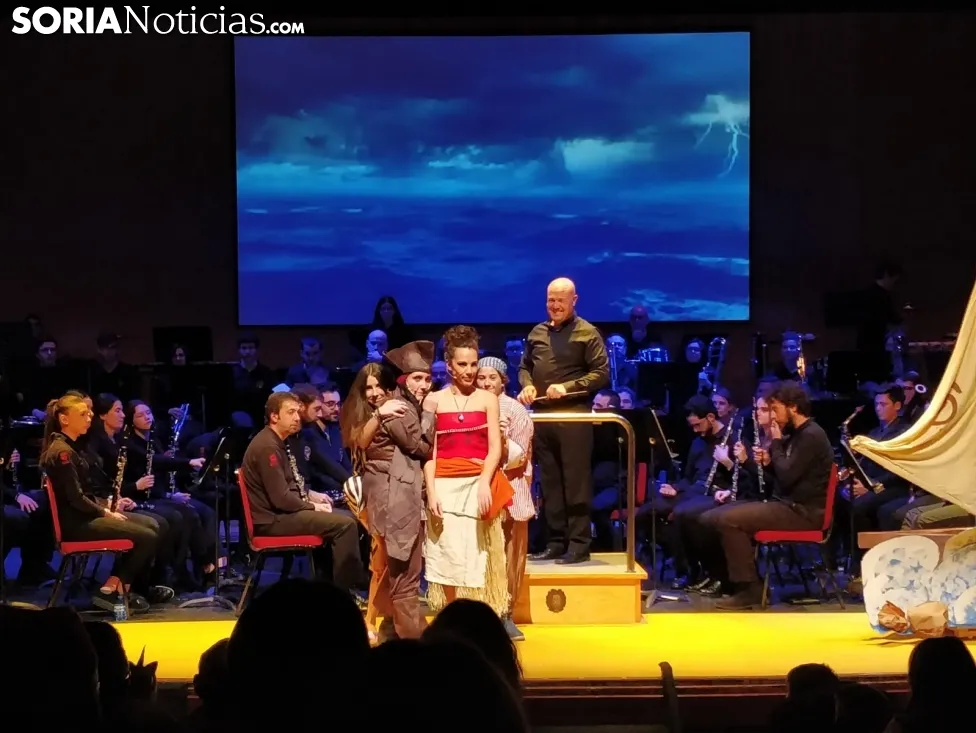 Concierto benéfico de la Banda de Soria. 