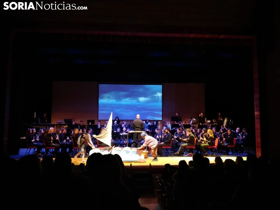 Concierto benéfico de la Banda de Soria. 