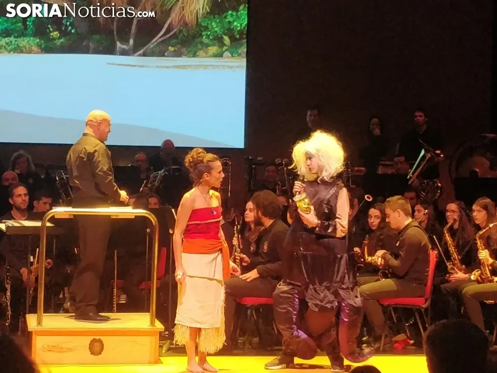 Concierto benéfico de la Banda de Soria. 