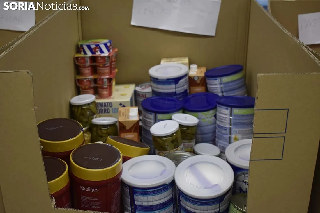 Recogida de alimentos en Supermercado E.Lecrerc