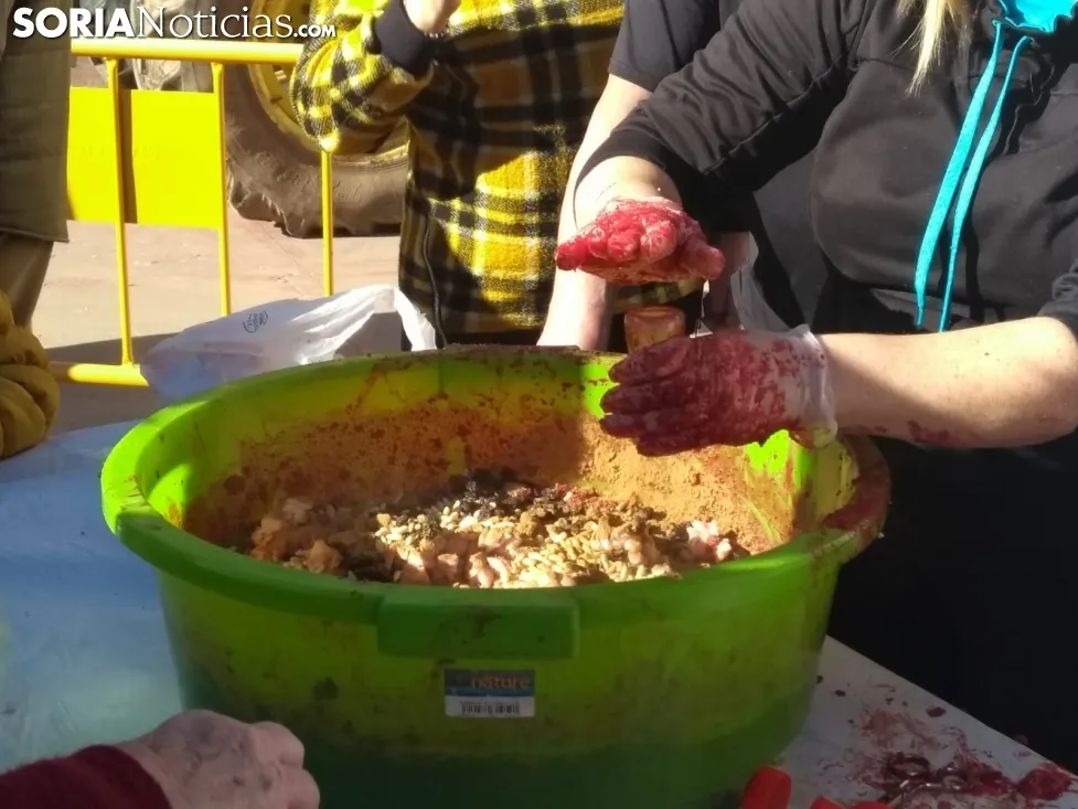 La feria de la matanza en Garray. 