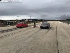 Se ha disputado en el Aeródromo de Garray la ½ milla, 804 metros. SN
