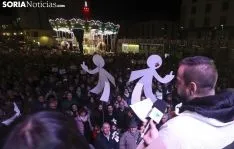 Una imagen de la más que multitudinaria manifestación de esta tarde de viernes. /SN