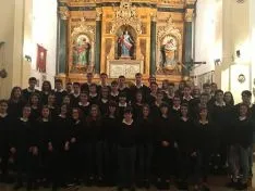 Uno de los actos de fin de año en la localidad burgense. /ABO