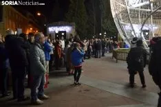 Una imagen del ambiente este miércoles en Granados. /SN