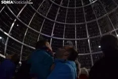Una imagen del ambiente este miércoles en Granados. /SN