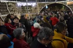 Una imagen del ambiente este miércoles en Granados. /SN
