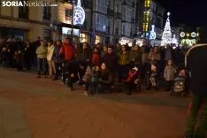 Una imagen del ambiente este miércoles en Granados. /SN