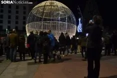 Una imagen del ambiente este miércoles en Granados. /SN