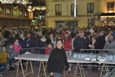 Una imagen del ambiente este miércoles en Granados. /SN
