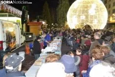 Una imagen del ambiente este miércoles en Granados. /SN