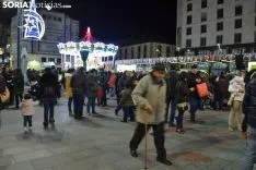 Una imagen del ambiente este miércoles en Granados. /SN