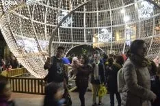 Una imagen del ambiente este miércoles en Granados. /SN