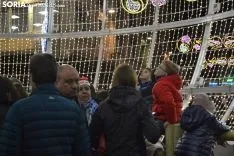 Una imagen del ambiente este miércoles en Granados. /SN