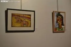 Imagen de la apertura de la muestra para la subasta. /SN