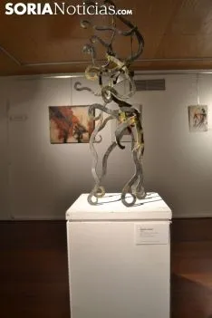 Imagen de la apertura de la muestra para la subasta. /SN