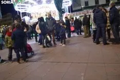Una imagen del ambiente este miércoles en Granados. /SN
