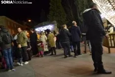 Una imagen del ambiente este miércoles en Granados. /SN