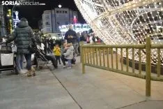 Una imagen del ambiente este miércoles en Granados. /SN