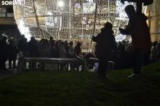 Una imagen del ambiente este miércoles en Granados. /SN
