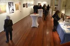 Una imagen de la apertura de la muestra para la subasta. /SN
