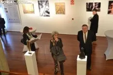 Una imagen de la apertura de la muestra para la subasta. /SN