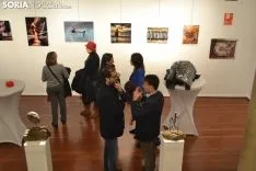 Una imagen de la apertura de la muestra para la subasta. /SN