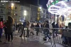 Una imagen del ambiente este miércoles en Granados. /SN