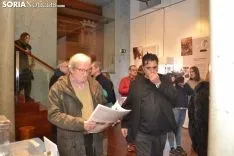 Una imagen de la apertura de la muestra para la subasta. /SN
