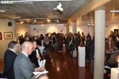 Una imagen de la apertura de la muestra para la subasta. /SN