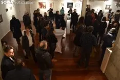 Una imagen de la apertura de la muestra para la subasta. /SN