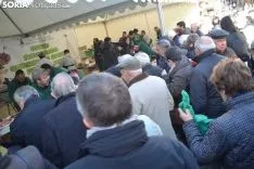 Una imagen del ambiente en Herradores este mediodía de viernes. /SN