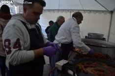 Una imagen del ambiente en Herradores este mediodía de viernes. /SN