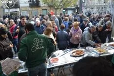 Una imagen del ambiente en Herradores este mediodía de viernes. /SN