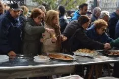 Una imagen del ambiente en Herradores este mediodía de viernes. /SN