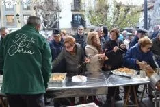 Una imagen del ambiente en Herradores este mediodía de viernes. /SN