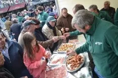 Una imagen del ambiente en Herradores este mediodía de viernes. /SN