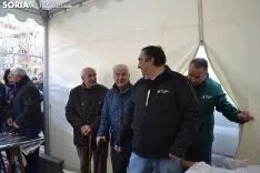 Una imagen del ambiente en Herradores este mediodía de viernes. /SN