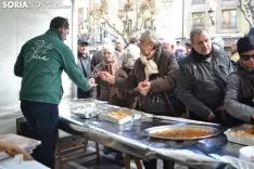 Una imagen del ambiente en Herradores este mediodía de viernes. /SN
