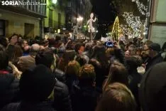 Una imagen de la más que multitudinaria manifestación de esta tarde de viernes. /SN