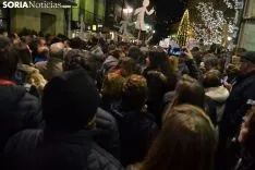 Una imagen de la más que multitudinaria manifestación de esta tarde de viernes. /SN